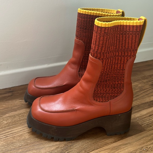 Charlotte Stone Shoes - Charlotte Stone - Loma Boot in Sienna